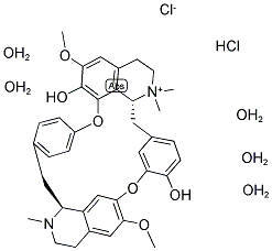 (+)-TUBOCURARINE CHLORIDE PENTAHYDRATE CAS#: 6989-98-6