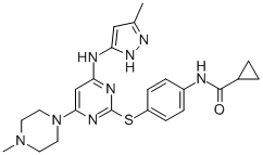 Tozasertib CAS#: 639089-54-6