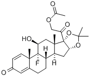 Triamcinolone acetonide 21-acetate CAS#: 3870-07-3
