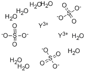 YTTRIUM SULFATE OCTAHYDRATE CAS#: 7446-33-5