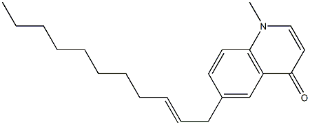 (Z)-1-Methyl-2-(undec-6-enyl)quinolin-4(1H)-one CAS#: 120693-49-4