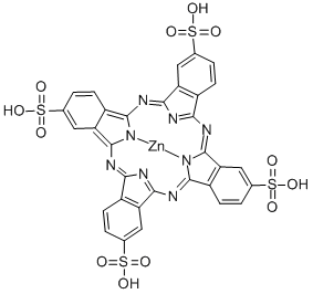 ZN(II) PHTHALOCYANINE TETRASULFONIC ACID CAS#: 61586-86-5