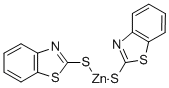 Zinc 2-mercaptobenzothiazole CAS#: 155-04-4