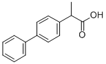 alpha-Methyl-4-biphenylacetic acid CAS#: 6341-72-6