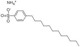 ammonium dodecylbenzenesulphonate CAS#: 1331-61-9