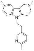 dimebolin CAS#: 3613-73-8