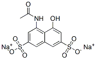 disodium 4-(acetylamino)-5-hydroxynaphthalene-2,7-disulphonate CAS#: 16698-16-1