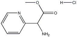 methyl 2-amino-2-(pyridin-2-yl)acetate hydrochloride CAS#: 1039356-77-8