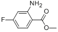 methyl 2-amino-4-fluorobenzoate CAS#: 2475-81-2