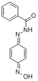 p-benzoquinone 1-benzoylhydrazon-4-oxime CAS#: 495-73-8
