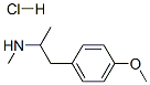 p-methoxy-N,alpha-dimethylphenethylamine hydrochloride CAS#: 3398-68-3