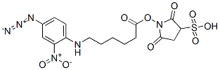 sulfosuccinimidyl 6-((4-azido-2-nitrophenyl)amino)hexanoate CAS#: 102568-43-4