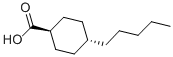 trans-4-Pentylcyclohexanecarboxylic acid CAS#: 38289-29-1