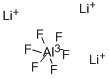 trilithium hexafluoroaluminate CAS#: 13821-20-0
