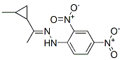 1-[1-[2-(2,4-Dinitrophenyl)hydrazono]ethyl]-2-methylcyclopropane CAS#: 16278-09-4