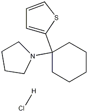 1-[1-(2-Thienyl)cyclohexyl]pyrrolidine Hydrochloride CAS#: 22912-14-7