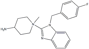 1-[1-(4-Fluorobenzyl)-1H-BenziMidazole-2yl]-N-Methyl-4-piperidineaMine CAS#: 108635-83-2