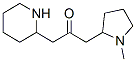 1-(1-Methyl-2-pyrrolidinyl)-3-(2-piperidinyl)-2-propanone CAS#: 2505-55-7