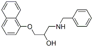 1-(1-Naphtyloxy)-3-(benzylamino)-2-propanol CAS#: 18542-14-8