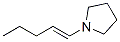1-(1-Pentenyl)pyrrolidine CAS#: 13937-90-1