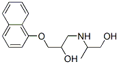 1-(1-hydroxy-2-propylamino)-3-(1-naphthoxy)-2-propanol CAS#: 103478-75-7