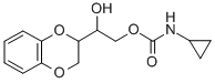 1-(1,4-Benzodioxan-2-yl)-1,2-ethanediol 2-cyclopropylcarbamate CAS#: 13887-61-1