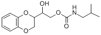 1-(1,4-Benzodioxan-2-yl)-1,2-ethanediol 2-isobutylcarbamate CAS#: 13887-57-5