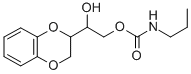 1-(1,4-Benzodioxan-2-yl)-1,2-ethanediol 2-propylcarbamate CAS#: 13887-60-0
