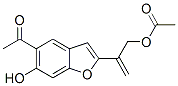 1-[2-[1-[(Acetoxy)methyl]ethenyl]-6-hydroxybenzofuran-5-yl]ethanone CAS#: 28915-02-8
