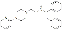 1-[2-[(1,2-Diphenylethyl)amino]ethyl]-4-(2-pyridyl)piperazine CAS#: 23892-54-8