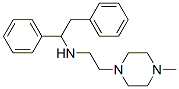 1-[2-[(1,2-Diphenylethyl)amino]ethyl]-4-methylpiperazine CAS#: 23892-50-4