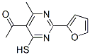 1-[2-(2-FURYL)-4-MERCAPTO-6-METHYLPYRIMIDIN-5-YL]ETHANONE CAS#: 13995-71-6