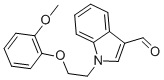 1-[2-(2-METHOXY-PHENOXY)-ETHYL]-1H-INDOLE-3-CARBALDEHYDE CAS#: 299936-03-1