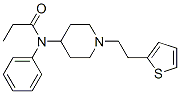 1-[2-(2-Thienyl)ethyl]-4-(N-propionylanilino)piperidine CAS#: 1165-22-6