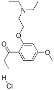 1-[2-(2-diethylaminoethoxy)-4-methoxy-phenyl]propan-1-one hydrochlorid e CAS#: 20809-07-8