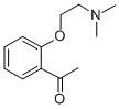 1-[2-(2-dimethylaminoethoxy)phenyl]ethanone CAS#: 2089-20-5