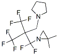 1-[2-[(2,2-dimethylaziridin-1-yl)-difluoro-methyl]-3,3,3-trifluoro-2-( trifluoromethyl)propyl]pyrrolidine CAS#: 23252-36-0