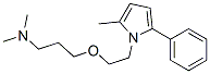 1-[2-[3-(Dimethylamino)propoxy]ethyl]-2-methyl-5-phenyl-1H-pyrrole CAS#: 27007-67-6
