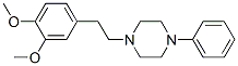 1-[2-(3,4-Dimethoxyphenyl)ethyl]-4-phenylpiperazine CAS#: 1047-68-3