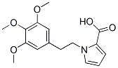 1-[2-(3,4,5-Trimethoxyphenyl)ethyl]-1H-pyrrole-2-carboxylic acid CAS#: 19717-25-0