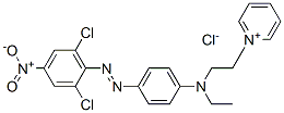 1-[2-[[4-[(2,6-dichloro-4-nitrophenyl)azo]phenyl]ethylamino]ethyl]pyridinium chloride CAS#: 14408-20-9