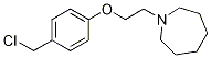 1-[2-[4-(Chloromethyl)phenoxy]ethyl]hexahydro-1H-azepine CAS#: 212771-30-7