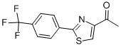 1-[2-[4-(TRIFLUOROMETHYL)PHENYL]-1,3-THIAZOL-4-YL]ETHAN-1-ONE CAS#: 263564-37-0
