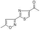 1-[2-(5-METHYL-3-ISOXAZOLYL)-1,3-THIAZOL-4-YL]-1-ETHANONE CAS#: 263897-90-1