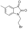 1-(2-BROMOETHYL)-5-METHYL-1H-INDOLE-2,3-DIONE CAS#: 113577-95-0