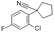 1-(2-CHLORO-4-FLUOROPHENYL)CYCLOPENTANECARBONITRILE, 99 CAS#: 214262-92-7