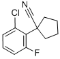 1-(2-CHLORO-6-FLUOROPHENYL)CYCLOPENTANECARBONITRILE CAS#: 214262-94-9