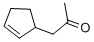 1-(2-CYCLOPENTENYL)-2-PROPANONE CAS#: 105-24-8