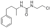 1-(2-Chloroethyl)-3-(1-methyl-3-phenylpropyl)urea CAS#: 102433-64-7