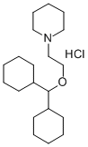 1-(2-(Dicyclohexylmethoxy)ethyl)piperidine hydrochloride CAS#: 102376-35-2